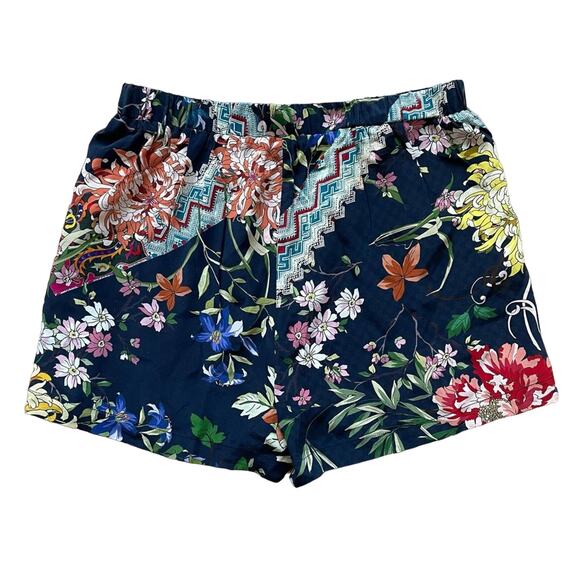 Johnny Was Silk Shorts NWT Medium
